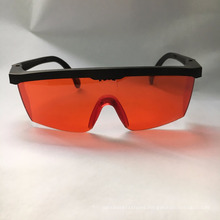 rubber  arms  impact protection safety glasses orange safety goggles